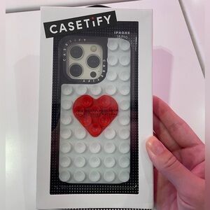 Casetify The Stick-It Case White iPhone 15 Pro